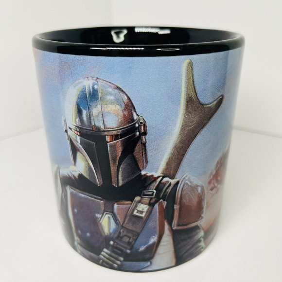 Star Wars Assorted The Child Ceramic Black Coffee Mug 20 fl oz - Picture 1 of 9